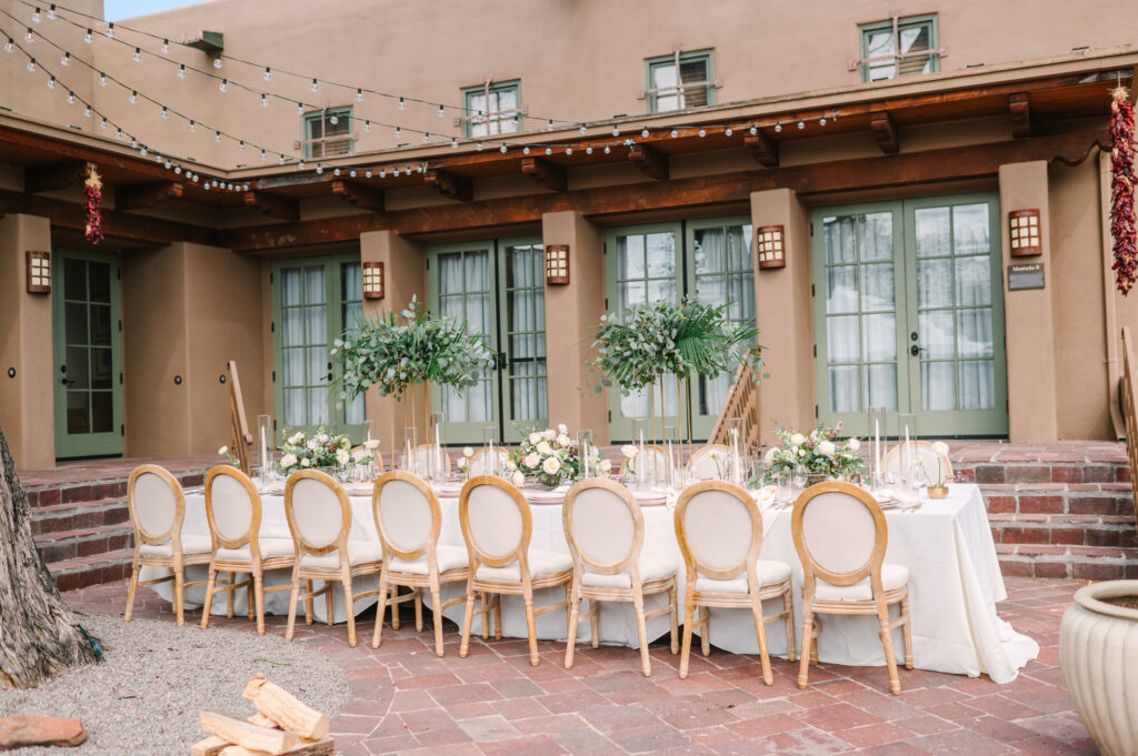 Santa Fe wedding reception