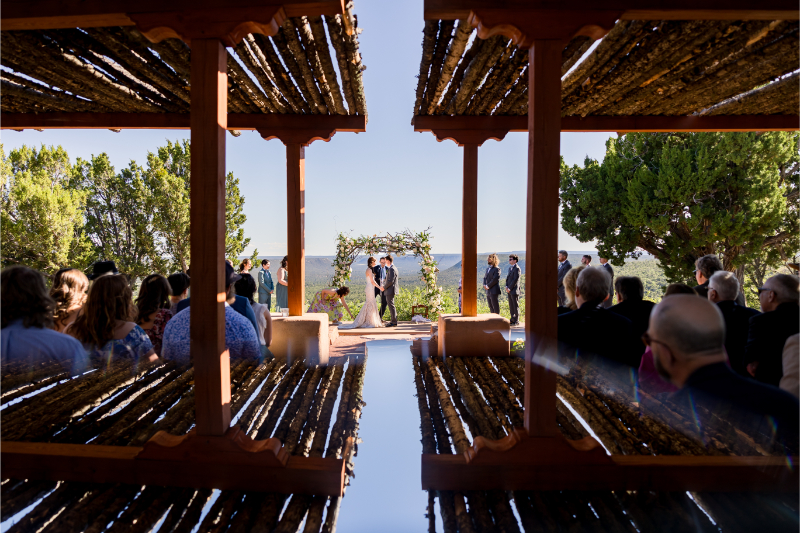 How to keep guests cool at an outdoor wedding Santa Fe