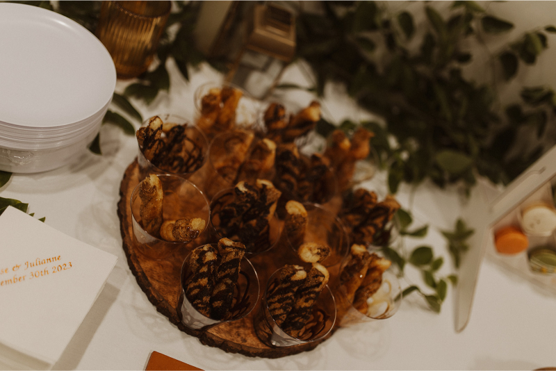 Food for New Mexico wedding.