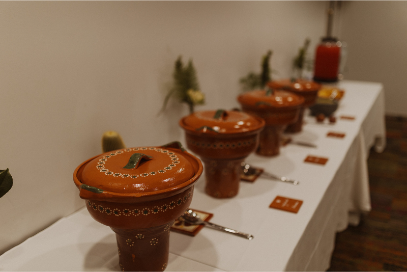 Food for New Mexico wedding.