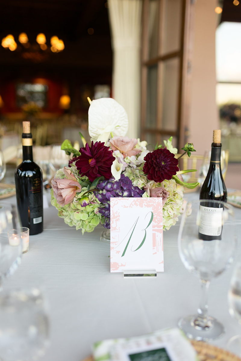 Decorated tablescape with gold details for Santa Fe weddings.